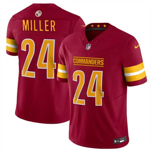 Men & Women & Youth Washington Commanders #24 Von Miller Burgundy 2025 F.U.S.E. Vapor Limited Stitched Jersey,We sell and wholesale Men & Women & Youth Washington Commanders #24 Von Miller Burgundy 2025 F.U.S.E. Vapor Limited Stitched Jersey on line form chian!