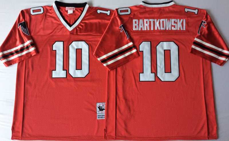 Men's Atlanta Falcons #10 Steve Bartkowski Red Throwback Stitched Football Jersey,We sell and wholesale Men's Atlanta Falcons #10 Steve Bartkowski Red Throwback Stitched Football Jersey on line form chian!