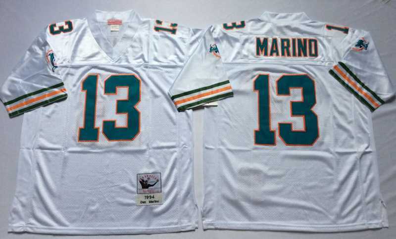 Men's Miami Dolphins #13 Dan Marino White Throwback Stitched Football Jersey,We sell and wholesale Men's Miami Dolphins #13 Dan Marino White Throwback Stitched Football Jersey on line form chian!