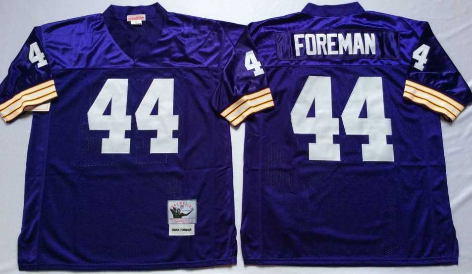 Men's Minnesota Vikings #44 Chuck Foreman Purple Throwback Stitched Football Jersey,We sell and wholesale Men's Minnesota Vikings #44 Chuck Foreman Purple Throwback Stitched Football Jersey on line form chian!