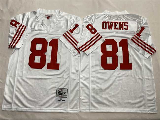 Men's New York Giants #81 Terrell Owens White Throwback Stitched Football Jersey,We sell and wholesale Men's New York Giants #81 Terrell Owens White Throwback Stitched Football Jersey on line form chian!