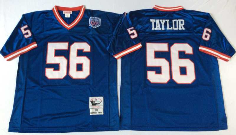 Men's New York Giants #56 Lawrence Taylor Blue Throwback Stitched Football Jersey,We sell and wholesale Men's New York Giants #56 Lawrence Taylor Blue Throwback Stitched Football Jersey on line form chian!