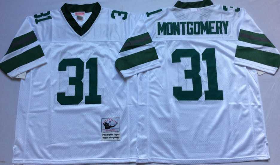 Men's Philadelphia Eagles #31 Wilbert Montgomery White Throwback Stitched Football Jersey,We sell and wholesale Men's Philadelphia Eagles #31 Wilbert Montgomery White Throwback Stitched Football Jersey on line form chian!
