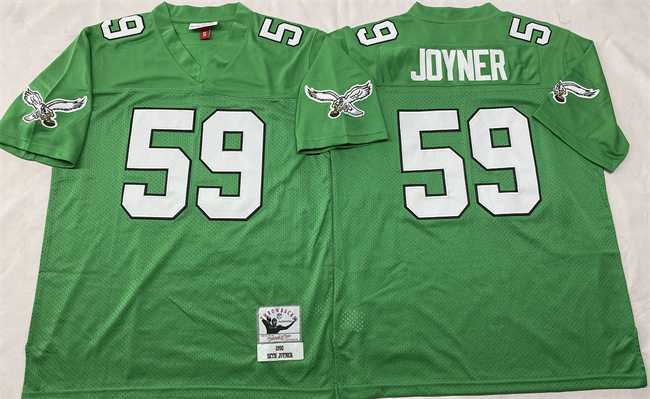 Men's Philadelphia Eagles #59 Seth Joyner Kelly Green Throwback Stitched Football Jersey,We sell and wholesale Men's Philadelphia Eagles #59 Seth Joyner Kelly Green Throwback Stitched Football Jersey on line form chian!