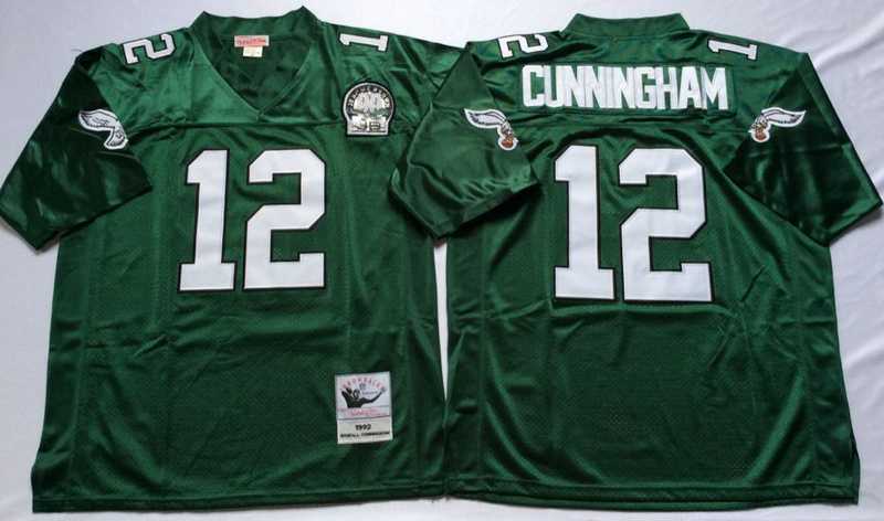 Men's Philadelphia Eagles #12 Randall Cunningham Green Throwback Stitched Football Jersey,We sell and wholesale Men's Philadelphia Eagles #12 Randall Cunningham Green Throwback Stitched Football Jersey on line form chian!