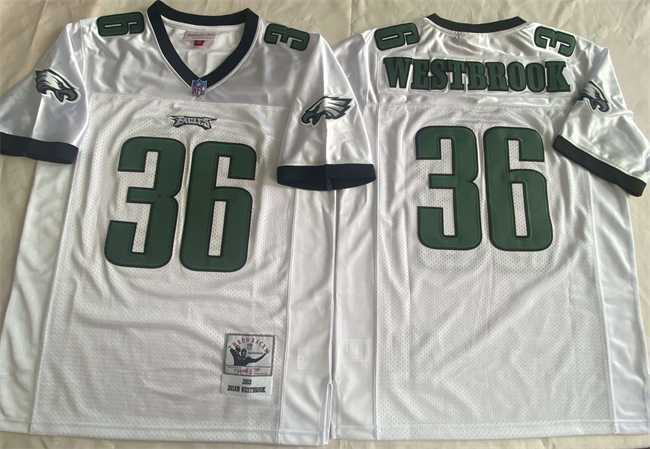 Men's Philadelphia Eagles #36 Brian Westbrook White Throwback Stitched Football Jersey,We sell and wholesale Men's Philadelphia Eagles #36 Brian Westbrook White Throwback Stitched Football Jersey on line form chian!