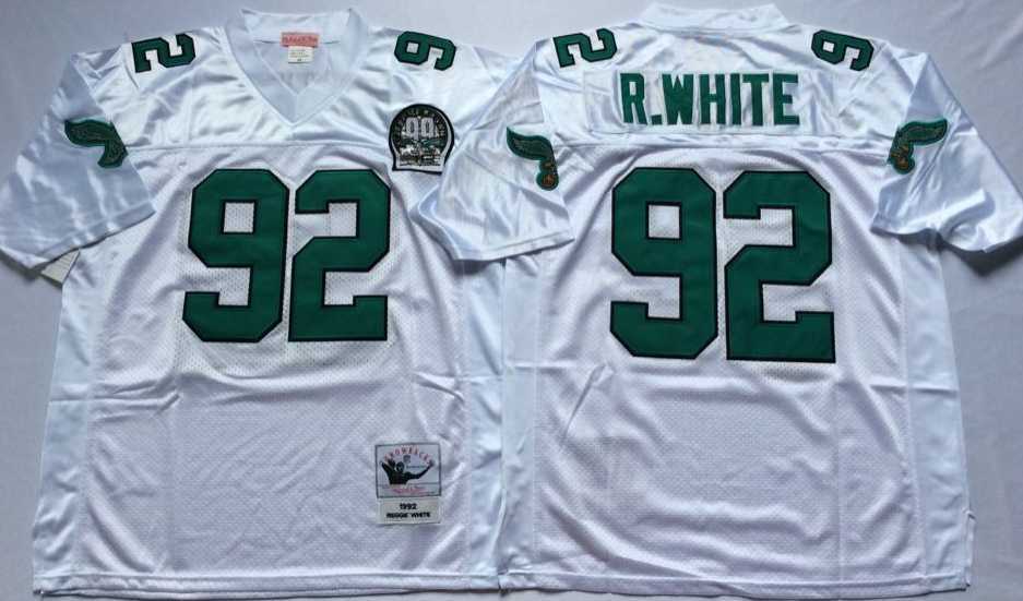 Men's Philadelphia Eagles #92 Reggie White White Throwback Stitched Football Jersey,We sell and wholesale Men's Philadelphia Eagles #92 Reggie White White Throwback Stitched Football Jersey on line form chian!