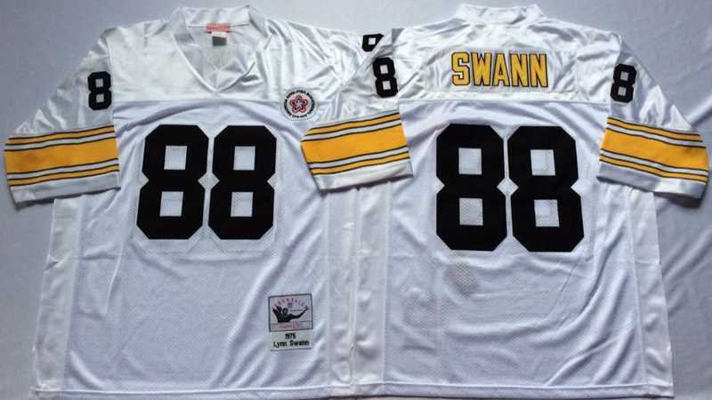 Men's Pittsburgh Steelers #88 Lynn Swann White Throwback Stitched Football Jersey,We sell and wholesale Men's Pittsburgh Steelers #88 Lynn Swann White Throwback Stitched Football Jersey on line form chian!