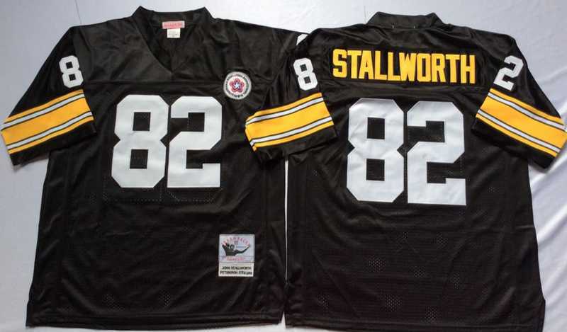 Men's Pittsburgh Steelers #82 John Stallworth Black Throwback Stitched Football Jersey,We sell and wholesale Men's Pittsburgh Steelers #82 John Stallworth Black Throwback Stitched Football Jersey on line form chian!