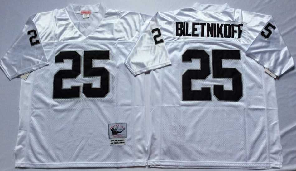 Men's Raiders #25 Fred Biletnikoff White Throwback Stitched Football Jersey,We sell and wholesale Men's Raiders #25 Fred Biletnikoff White Throwback Stitched Football Jersey on line form chian!