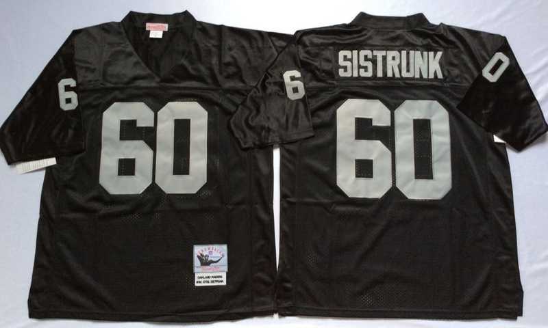 Men's Raiders #60 Otis Sistrunk Black Throwback Stitched Football Jersey,We sell and wholesale Men's Raiders #60 Otis Sistrunk Black Throwback Stitched Football Jersey on line form chian!