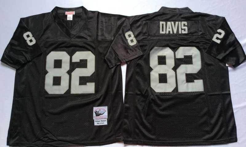 Men's Raiders #82 Al Davis Black Throwback Stitched Football Jersey,We sell and wholesale Men's Raiders #82 Al Davis Black Throwback Stitched Football Jersey on line form chian!