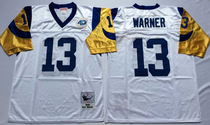 Men's Rams #13 Kurt Warner White Throwback Stitched Football Jersey,We sell and wholesale Men's Rams #13 Kurt Warner White Throwback Stitched Football Jersey on line form chian!