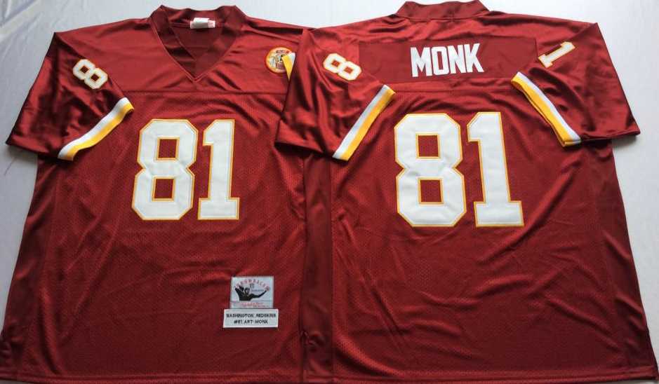 Men's Redskins #81 Art Monk Red Throwback Stitched Football Jersey,We sell and wholesale Men's Redskins #81 Art Monk Red Throwback Stitched Football Jersey on line form chian!