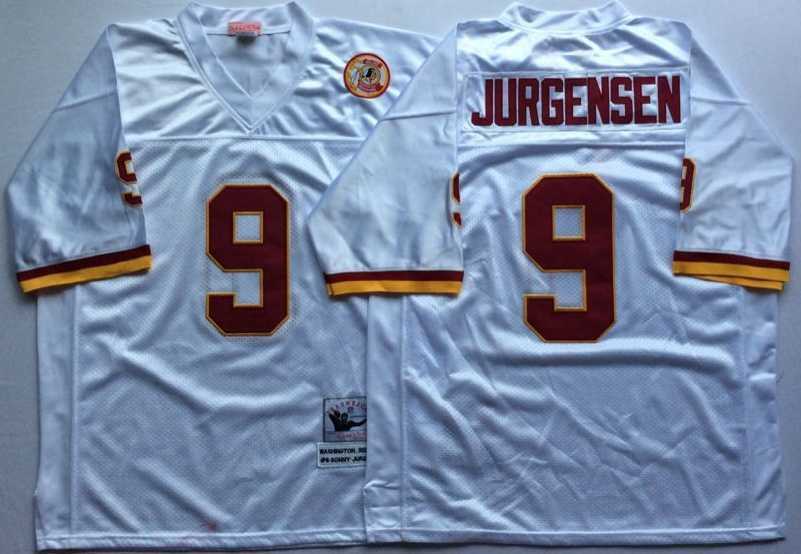 Men's Redskins #9 Sonny Jurgensen White Throwback Stitched Football Jersey,We sell and wholesale Men's Redskins #9 Sonny Jurgensen White Throwback Stitched Football Jersey on line form chian!