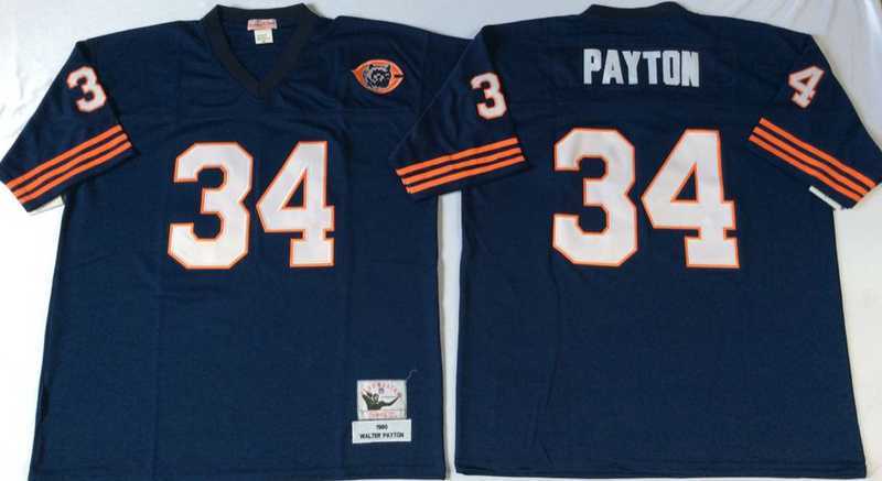 Men's Chicago Bears #34 Walter Payton Navy Throwback Stitched Football Jersey,We sell and wholesale Men's Chicago Bears #34 Walter Payton Navy Throwback Stitched Football Jersey on line form chian!
