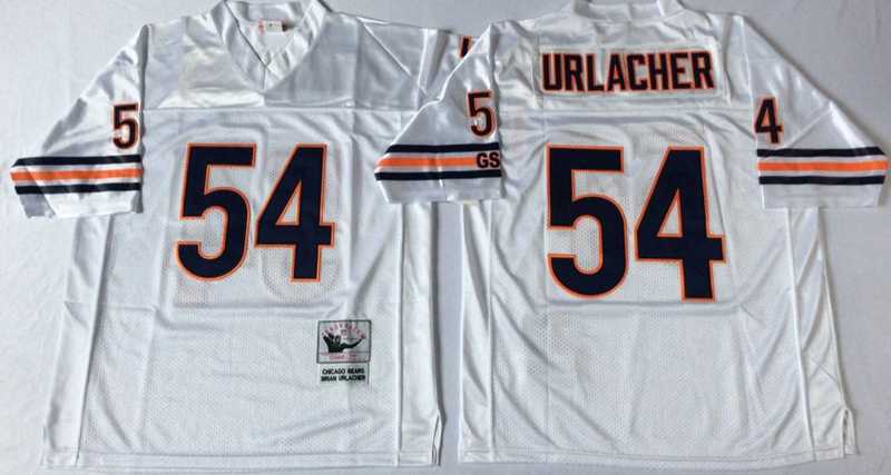 Men's Chicago Bears #54 Brian Urlacher White Road Throwback Jersey,We sell and wholesale Men's Chicago Bears #54 Brian Urlacher White Road Throwback Jersey on line form chian!