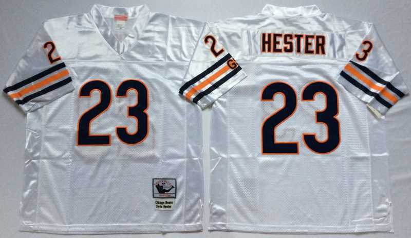 Men's Chicago Bears #23 Devin Hester White Throwback Stitched Football Jersey,We sell and wholesale Men's Chicago Bears #23 Devin Hester White Throwback Stitched Football Jersey on line form chian!