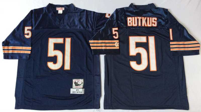 Men's Chicago Bears #51 Dick Butkus Navy 1985 Throwback Stitched Football Jersey,We sell and wholesale Men's Chicago Bears #51 Dick Butkus Navy 1985 Throwback Stitched Football Jersey on line form chian!