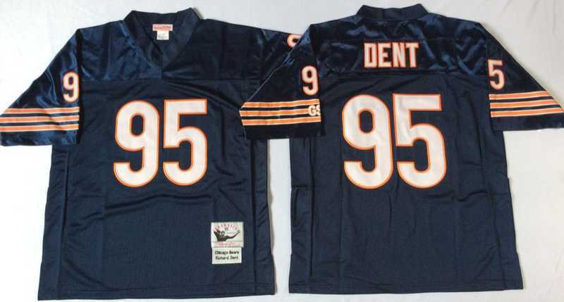 Men's Chicago Bears #95 Richard Dent Navy Throwback Stitched Football Jersey,We sell and wholesale Men's Chicago Bears #95 Richard Dent Navy Throwback Stitched Football Jersey on line form chian!