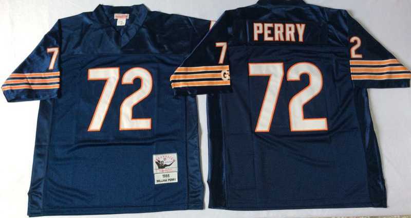 Men's Chicago Bears #72 William Perry Navy 1985 Throwback Jersey,We sell and wholesale Men's Chicago Bears #72 William Perry Navy 1985 Throwback Jersey on line form chian!