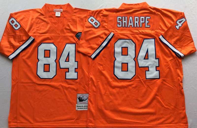 Men's Denver Broncos #84 Shannon Sharpe Orange Throwback Stitched Football Jersey,We sell and wholesale Men's Denver Broncos #84 Shannon Sharpe Orange Throwback Stitched Football Jersey on line form chian!