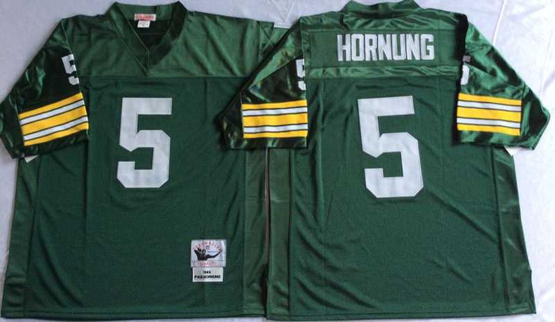 Men's Green Bay Packers #5 Paul Hornung Green Throwback Stitched Football Jersey,We sell and wholesale Men's Green Bay Packers #5 Paul Hornung Green Throwback Stitched Football Jersey on line form chian!