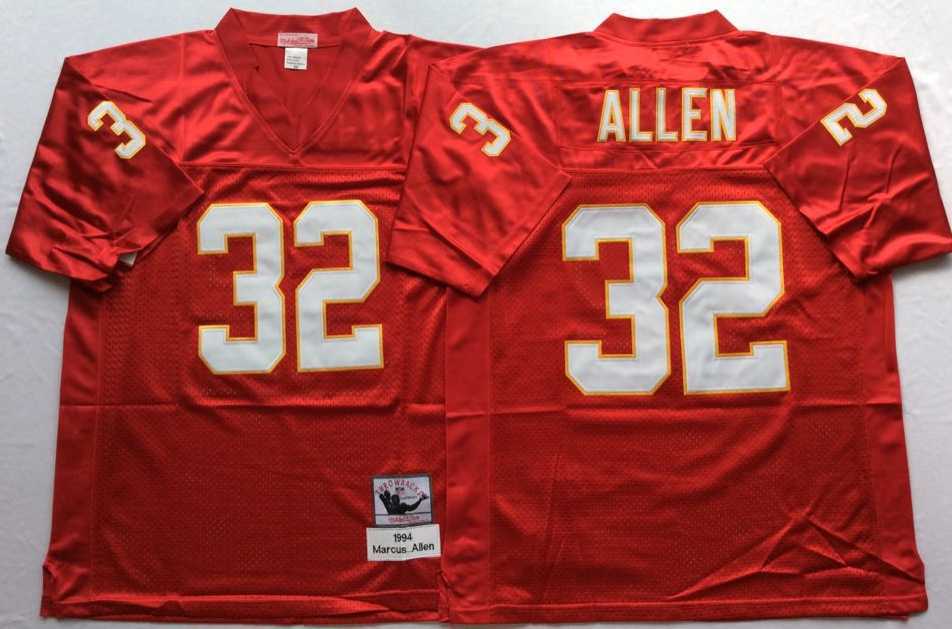 Men's Kansas City Chiefs #32 Marcus Allen Red Throwback Stitched Football Jersey,We sell and wholesale Men's Kansas City Chiefs #32 Marcus Allen Red Throwback Stitched Football Jersey on line form chian!