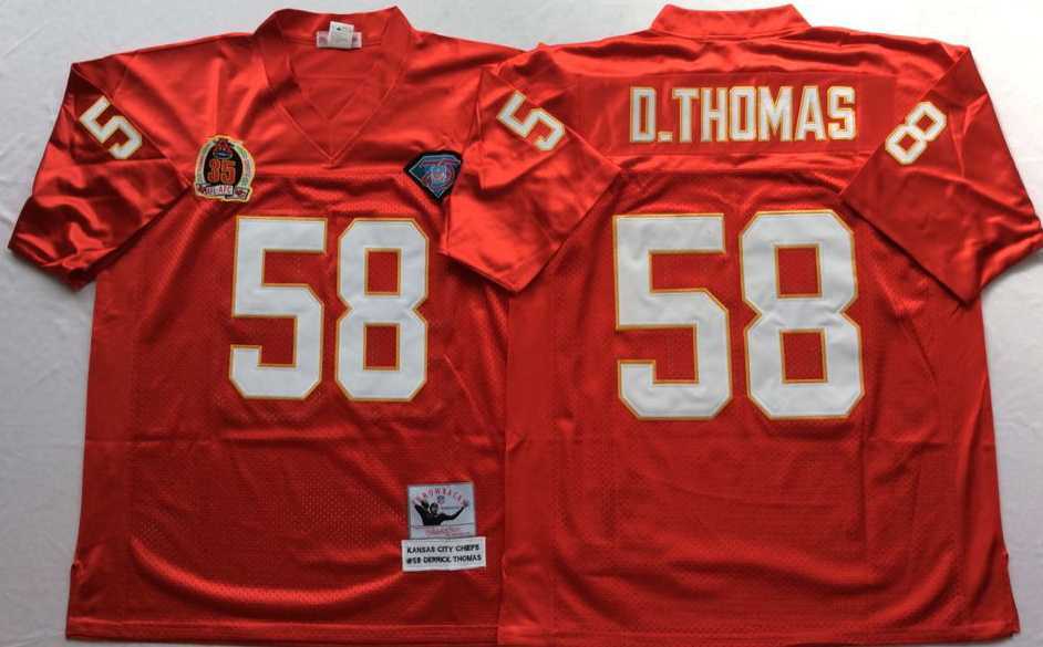 Men's Kansas City Chiefs #58 Derrick Thomas Red Throwback Stitched Football Jersey,We sell and wholesale Men's Kansas City Chiefs #58 Derrick Thomas Red Throwback Stitched Football Jersey on line form chian!