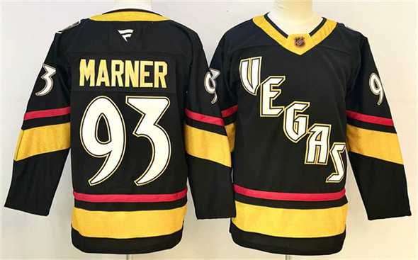Men's Vegas Golden Knights #93 Mitch Marner Black 2024-25 Stitched Hockey Jersey,We sell and wholesale Men's Vegas Golden Knights #93 Mitch Marner Black 2024-25 Stitched Hockey Jersey on line form chian!