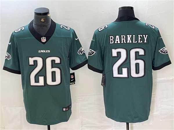 Men's Philadelphia Eagles #26 Saquon Barkley Green 2024 New Vapor Untouchable Limited Stitched Jersey,We sell and wholesale Men's Philadelphia Eagles #26 Saquon Barkley Green 2024 New Vapor Untouchable Limited Stitched Jersey on line form chian!