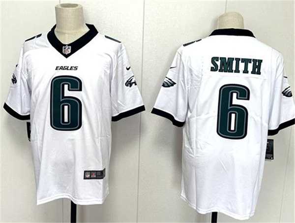Men's Philadelphia Eagles #6 DeVonta Smith White 2024 New Vapor Untouchable Limited Stitched Jersey,We sell and wholesale Men's Philadelphia Eagles #6 DeVonta Smith White 2024 New Vapor Untouchable Limited Stitched Jersey on line form chian!