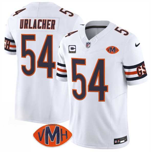 Men & Women & Youth Chicago Bears #54 Brian Urlacher White 2025 F.U.S.E. With 4-Star C Patch VMH Patch Vapor Untouchable Limited Stitched Jersey,We sell and wholesale Men & Women & Youth Chicago Bears #54 Brian Urlacher White 2025 F.U.S.E. With 4-Star C Patch VMH Patch Vapor Untouchable Limited Stitched Jersey on line form chian!