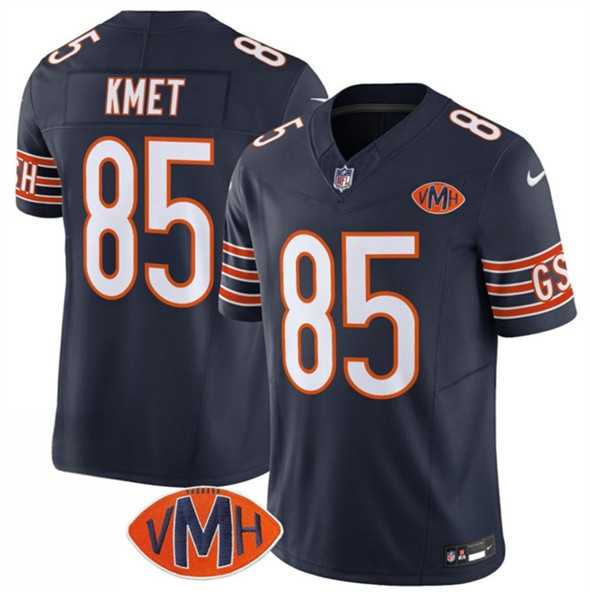 Men & Women & Youth Chicago Bears #85 Cole Kmet Navy 2025 F.U.S.E. With VMH Patch Vapor Untouchable Limited Stitched Jersey,We sell and wholesale Men & Women & Youth Chicago Bears #85 Cole Kmet Navy 2025 F.U.S.E. With VMH Patch Vapor Untouchable Limited Stitched Jersey on line form chian!