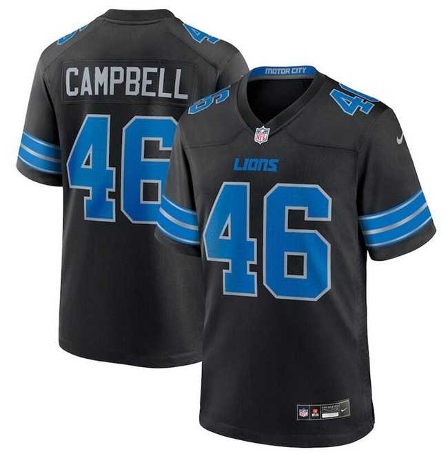 Men & Women & Youth Detroit Lions #46 Jack Campbell Black 2nd Alternate Vapor Limited Stitched Game Jersey,We sell and wholesale Men & Women & Youth Detroit Lions #46 Jack Campbell Black 2nd Alternate Vapor Limited Stitched Game Jersey on line form chian!