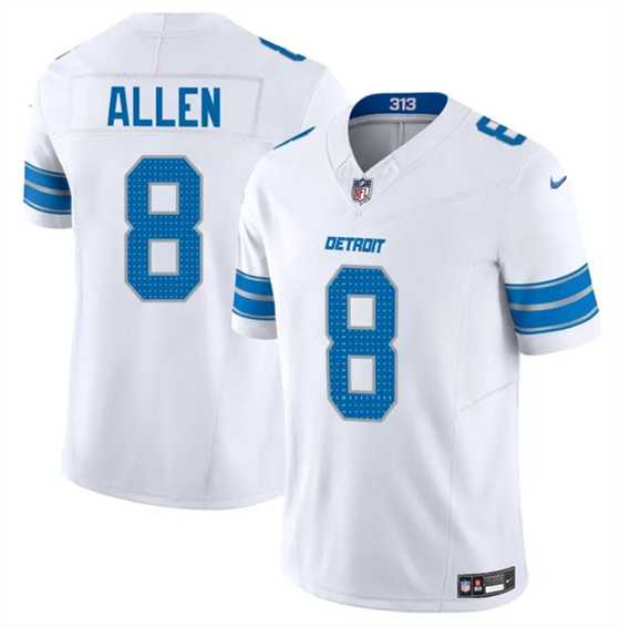Men & Women & Youth Detroit Lions #8 Kyle Allen White 2025 F.U.S.E. Vapor Limited Stitched Jersey,We sell and wholesale Men & Women & Youth Detroit Lions #8 Kyle Allen White 2025 F.U.S.E. Vapor Limited Stitched Jersey on line form chian!
