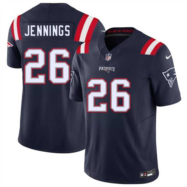 Men & Women & Youth New England Patriots #26 Terrell Jennings Navy 2025 F.U.S.E. Vapor Limited Stitched Jersey,We sell and wholesale Men & Women & Youth New England Patriots #26 Terrell Jennings Navy 2025 F.U.S.E. Vapor Limited Stitched Jersey on line form chian!