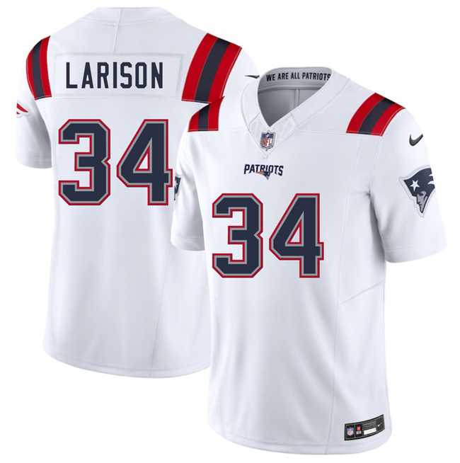Men & Women & Youth New England Patriots #34 Lan Larison White 2025 F.U.S.E. Vapor Limited Stitched Jersey,We sell and wholesale Men & Women & Youth New England Patriots #34 Lan Larison White 2025 F.U.S.E. Vapor Limited Stitched Jersey on line form chian!