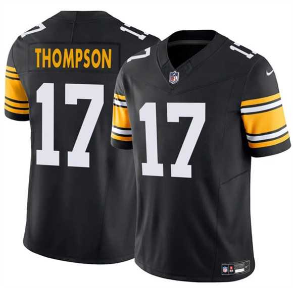 Men & Women & Youth Pittsburgh Steelers #17 Skylar Thompson Black 2025 F.U.S.E. Alternate Vapor Limited Stitched Jersey,We sell and wholesale Men & Women & Youth Pittsburgh Steelers #17 Skylar Thompson Black 2025 F.U.S.E. Alternate Vapor Limited Stitched Jersey on line form chian!