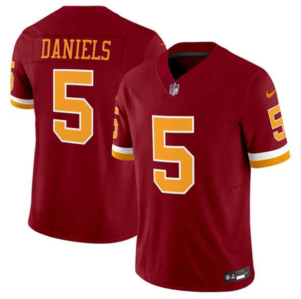 Men & Women & Youth Washington Commanders #5 Jayden Daniels Burgundy 2025 F.U.S.E. Throwback Limited Stitched Jersey,We sell and wholesale Men & Women & Youth Washington Commanders #5 Jayden Daniels Burgundy 2025 F.U.S.E. Throwback Limited Stitched Jersey on line form chian!