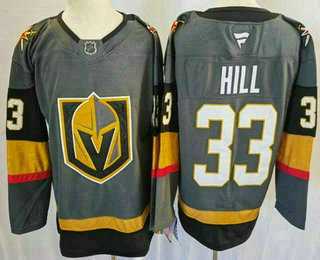 Men's Vegas Golden Knights #33 Adin Hill Gray Authentic Jersey,We sell and wholesale Men's Vegas Golden Knights #33 Adin Hill Gray Authentic Jersey on line form chian!