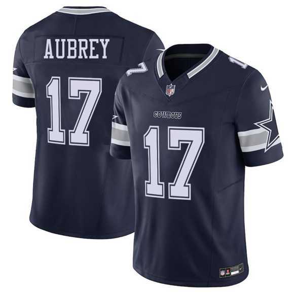 Men & Women & Youth Dallas Cowboys #17 Brandon Aubrey Navy 2025 F.U.S.E Vapor Untouchable Limited Stitched Jersey,We sell and wholesale Men & Women & Youth Dallas Cowboys #17 Brandon Aubrey Navy 2025 F.U.S.E Vapor Untouchable Limited Stitched Jersey on line form chian!