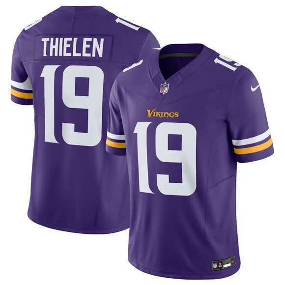 Men & Women & Youth Minnesota Vikings #19 Adam Thielen Purple 2024 F.U.S.E. Vapor Untouchable Limited Stitched Jersey,We sell and wholesale Men & Women & Youth Minnesota Vikings #19 Adam Thielen Purple 2024 F.U.S.E. Vapor Untouchable Limited Stitched Jersey on line form chian!