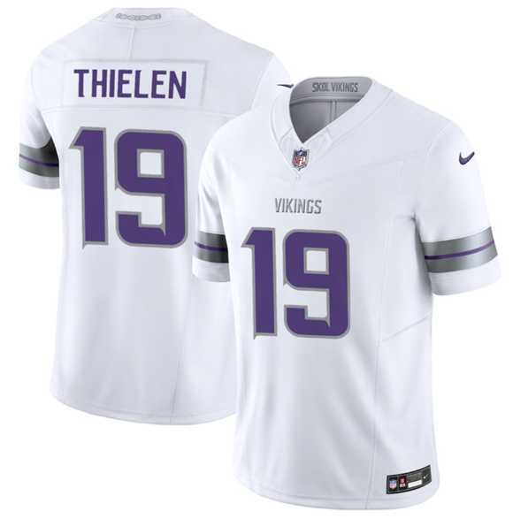 Men & Women & Youth Minnesota Vikings #19 Adam Thielen White 2025 F.U.S.E. Winter Warrior Limited Stitched Jersey,We sell and wholesale Men & Women & Youth Minnesota Vikings #19 Adam Thielen White 2025 F.U.S.E. Winter Warrior Limited Stitched Jersey on line form chian!