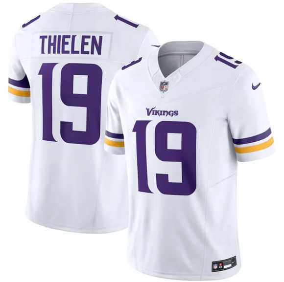 Men & Women & Youth Minnesota Vikings #19 Adam Thielen White 2025 F.U.S.E. Vapor Untouchable Limited Stitched Jersey,We sell and wholesale Men & Women & Youth Minnesota Vikings #19 Adam Thielen White 2025 F.U.S.E. Vapor Untouchable Limited Stitched Jersey on line form chian!