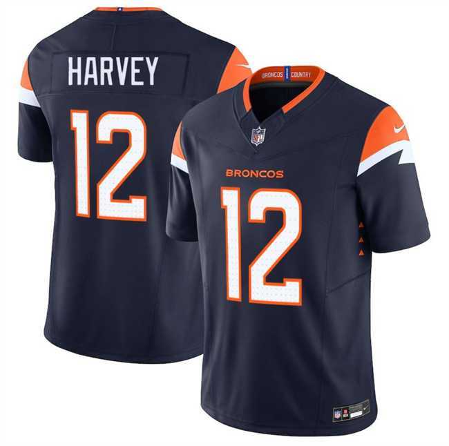 Men & Women & Youth Denver Broncos #12 RJ Harvey Navy F.U.S.E. Vapor Limited Stitched Jersey,We sell and wholesale Men & Women & Youth Denver Broncos #12 RJ Harvey Navy F.U.S.E. Vapor Limited Stitched Jersey on line form chian!