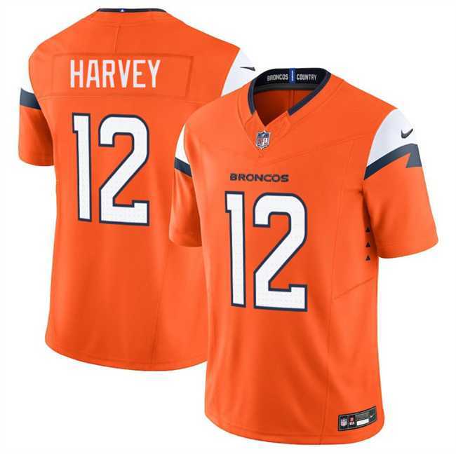 Men & Women & Youth Denver Broncos #12 RJ Harvey Orange 2025 F.U.S.E. Vapor Limited Stitched Jersey,We sell and wholesale Men & Women & Youth Denver Broncos #12 RJ Harvey Orange 2025 F.U.S.E. Vapor Limited Stitched Jersey on line form chian!