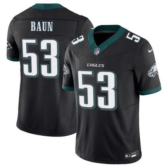 Men & Women & Youth Philadelphia Eagles #53 Zack Baun Black 2025 F.U.S.E. Vapor Untouchable Limited Stitched Jersey,We sell and wholesale Men & Women & Youth Philadelphia Eagles #53 Zack Baun Black 2025 F.U.S.E. Vapor Untouchable Limited Stitched Jersey on line form chian!
