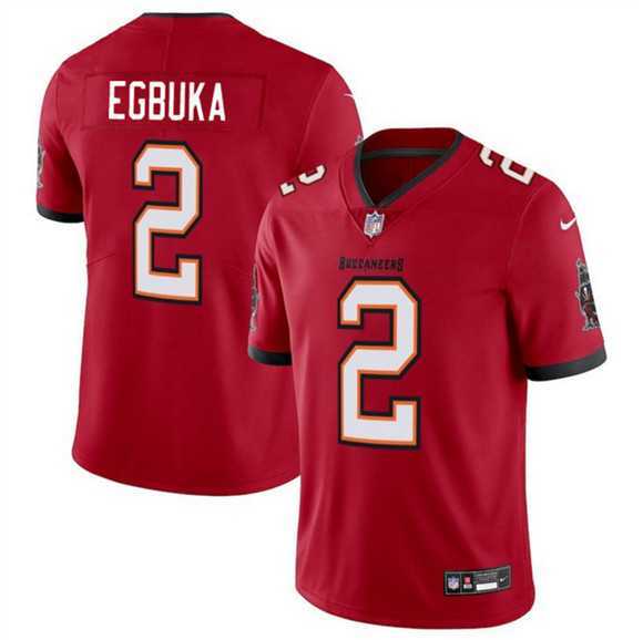 Men & Women & Youth Tampa Bay Buccaneers #2 Emeka Egbuka Red 2025 Draft Vapor Limited Stitched Jersey,We sell and wholesale Men & Women & Youth Tampa Bay Buccaneers #2 Emeka Egbuka Red 2025 Draft Vapor Limited Stitched Jersey on line form chian!