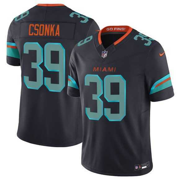 Men's Miami Dolphins #39 Larry Csonka Black 2025 F.U.S.E. 'Rivalries' Vapor Limited Football Stitched Jersey Dzhi,We sell and wholesale Men's Miami Dolphins #39 Larry Csonka Black 2025 F.U.S.E. 'Rivalries' Vapor Limited Football Stitched Jersey Dzhi on line form chian!